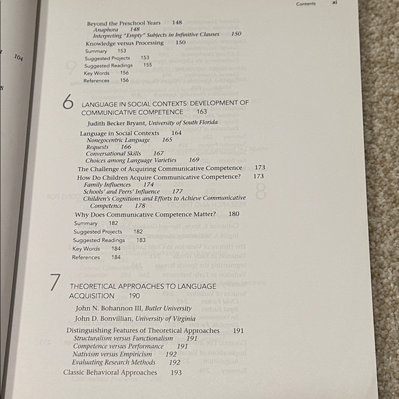 The Development of Language 8th Ed. Paperback by Gleason and Ratner CSD Textbook - Picture 9 of 13